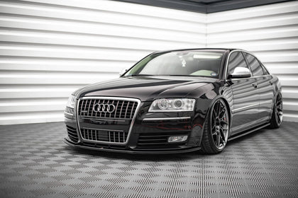 Maxton sideskørter til Audi S8 D3 – blank sort – billede 3 af 6