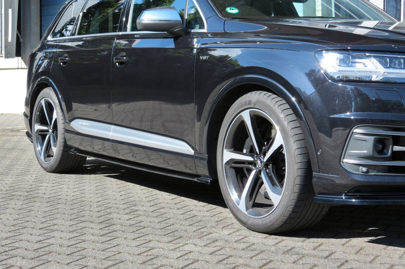 Maxton sideskørter til Audi SQ7 / Q7 S-Line Mk.2 – blank sort – billede 4 af 6