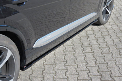 Maxton sideskørter til Audi SQ7 / Q7 S-Line Mk.2 – blank sort – billede 3 af 6