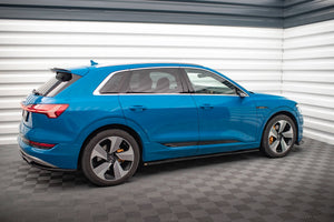 Maxton Side Skirts Diffusers Audi E-Tron - Gloss Black