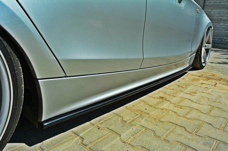 Maxton sideskørter til BMW 1 E87 – blank sort – billede 1 af 2