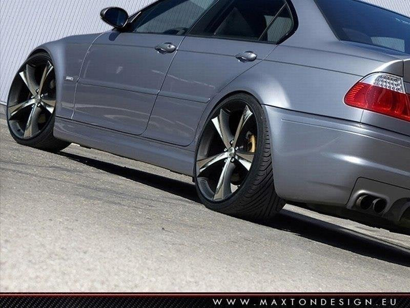 Maxton sideskørter til BMW 3 E46 - 4 Door Saloon M3 Look
