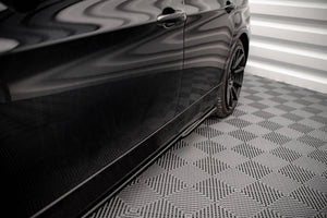Maxton sideskørter til BMW 3 E90/E91 – blank sort – billede 2 af 5