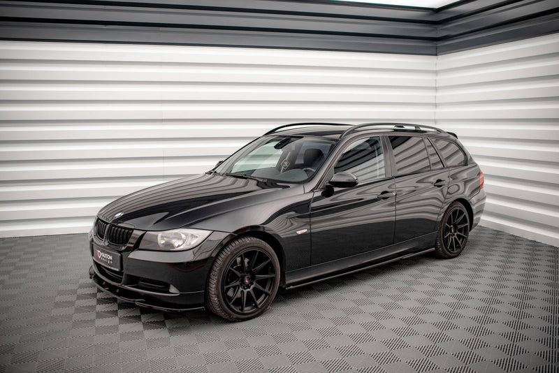 Maxton sideskørter til BMW 3 E90/E91 – blank sort – billede 3 af 5