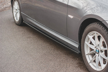 Maxton sideskørter til BMW 3 E90/E91 Facelift – blank sort – billede 2 af 8