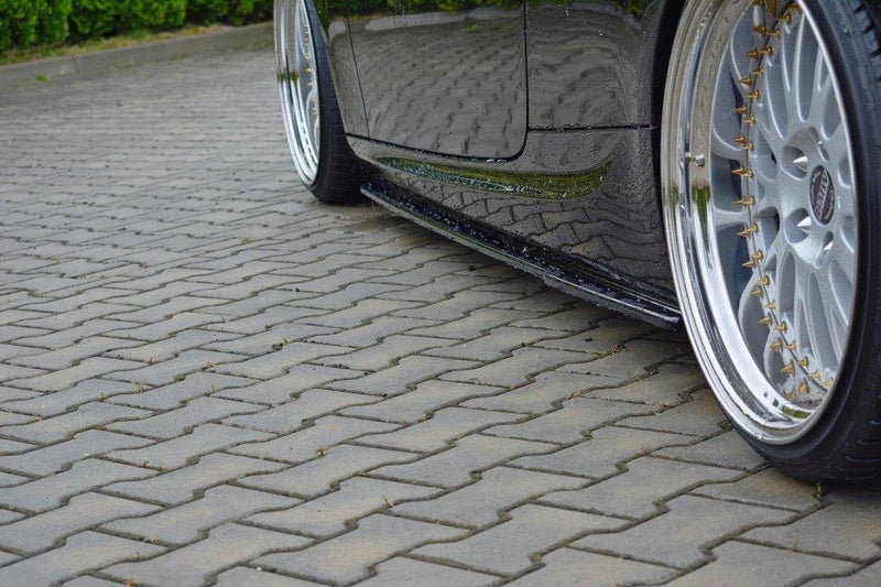 Maxton sideskørter til BMW 3 E92 M-PACK Facelift – blank sort – billede 1 af 6