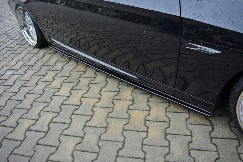 Maxton sideskørter til BMW 3 E92 M-PACK Facelift – blank sort – billede 5 af 6