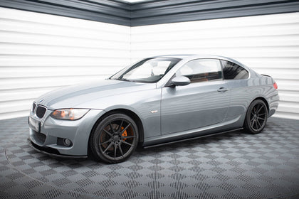 Maxton sideskørter til BMW 3 E92 M-Pack – blank sort – billede 2 af 5