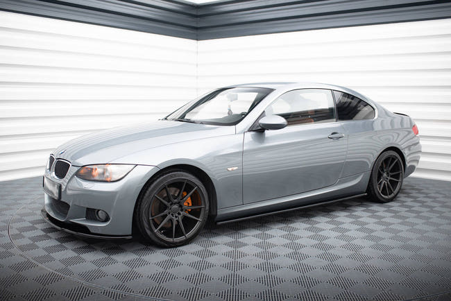 Maxton sideskørter til BMW 3 E92 M-Pack – blank sort – billede 2 af 5