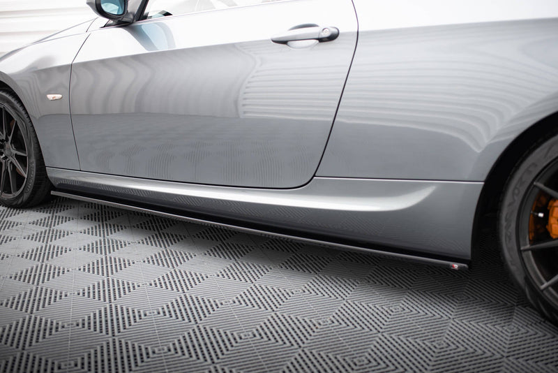 Maxton sideskørter til BMW 3 E92 M-Pack – blank sort – billede 3 af 5