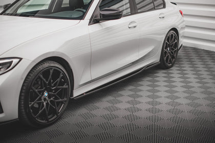 Maxton sideskørter til BMW 3 G20 / G21 – blank sort – billede 1 af 5