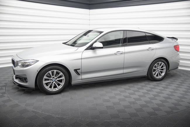 Maxton Side Skirts Diffusers BMW 3 Gt F34 - Gloss Black