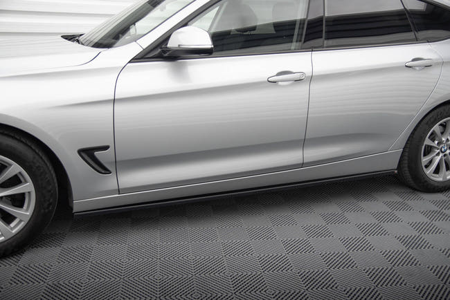 Maxton Side Skirts Diffusers BMW 3 Gt F34 - Gloss Black