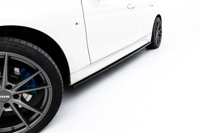 Maxton sideskørter til BMW 3 M-Pack F30 / F30 Facelift – blank sort – billede 1 af 6