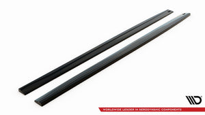 Maxton sideskørter til BMW 4 Coupe / Gran Coupe / Cabrio M-Pack F32 / F36 / F33 – blank sort – billede 5 af 6
