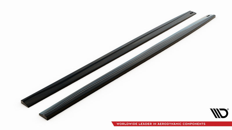 Maxton sideskørter til BMW 4 Coupe / Gran Coupe / Cabrio M-Pack F32 / F36 / F33 – blank sort – billede 5 af 6