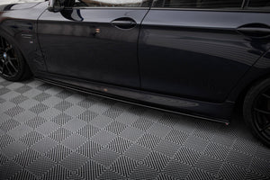 Maxton sideskørter til BMW M5 / 5 M-Pack F10/ F11 – blank sort – billede 2 af 5