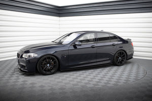 Maxton sideskørter til BMW M5 / 5 M-Pack F10/ F11 – blank sort – billede 3 af 5