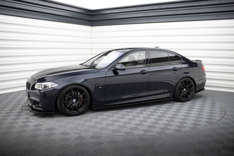 Maxton sideskørter til BMW M5 / 5 M-Pack F10/ F11 – blank sort – billede 3 af 5