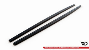 Maxton sideskørter til BMW M5 / 5 M-Pack F10/ F11 – blank sort – billede 4 af 5