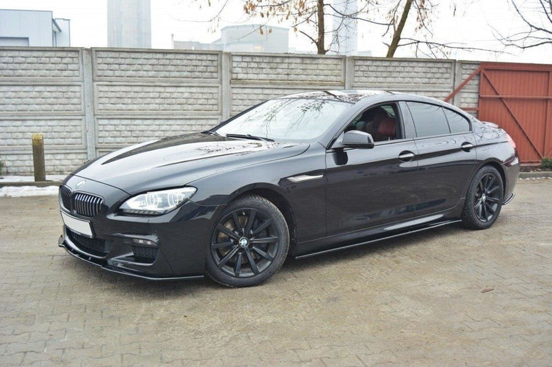 Maxton sideskørter til BMW 6 Gran Coupé M-Pack F06 – blank sort – billede 2 af 6