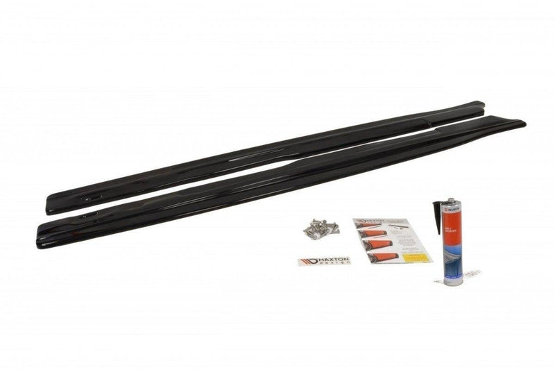 Maxton sideskørter til BMW 6 Gran Coupé M-Pack F06 – blank sort – billede 5 af 6