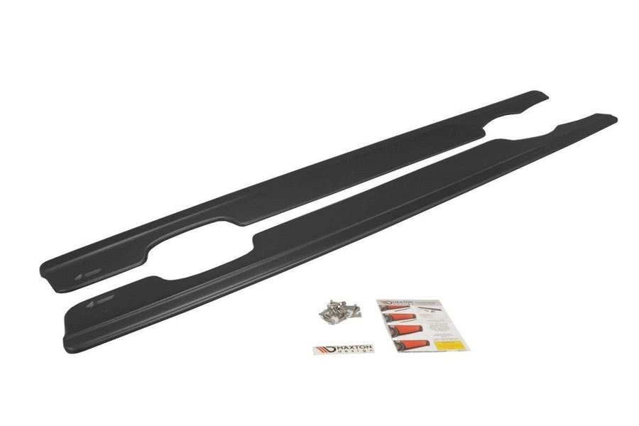 Maxton sideskørter til BMW M3 E46 Coupe – blank sort – billede 1 af 4