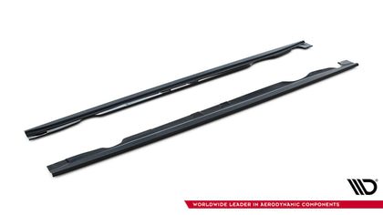 Maxton sideskørter til BMW M3 E92 / Cabrio E93 – blank sort – billede 4 af 5