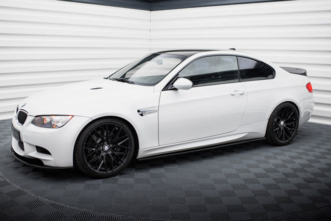 Maxton sideskørter til BMW M3 E92 / Cabrio E93 – blank sort – billede 2 af 5