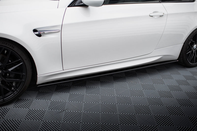 Maxton sideskørter til BMW M3 E92 / Cabrio E93 – blank sort – billede 1 af 5