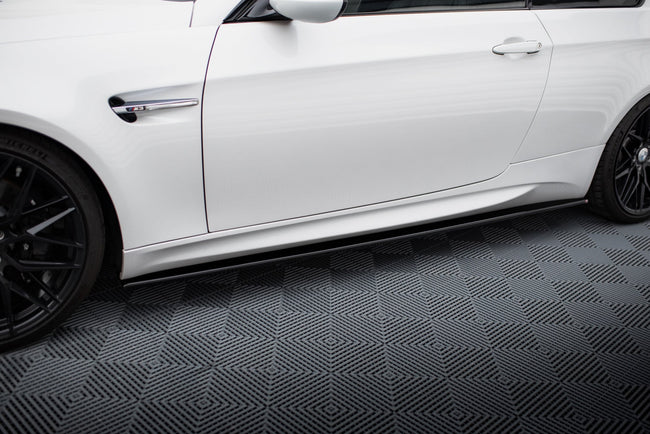 Maxton sideskørter til BMW M3 E92 / Cabrio E93 – blank sort – billede 1 af 5