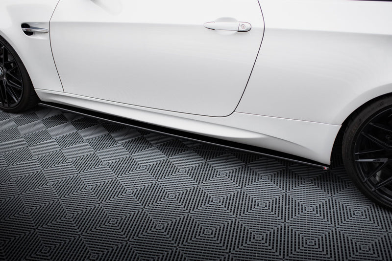 Maxton sideskørter til BMW M3 E92 / Cabrio E93 – blank sort – billede 3 af 5