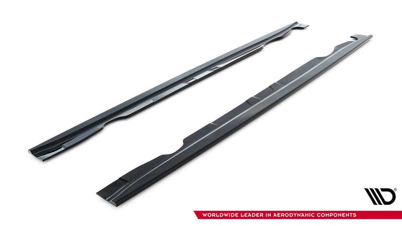 Maxton sideskørter til BMW M3 E92 / Cabrio E93 – blank sort – billede 5 af 5