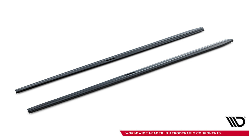 Maxton sideskørter til BMW M3 F80 – blank sort – billede 4 af 5