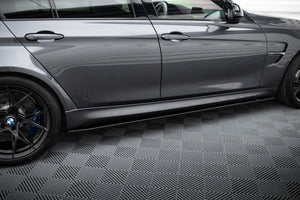 Maxton sideskørter til BMW M3 F80 – blank sort – billede 2 af 5
