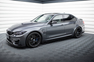 Maxton sideskørter til BMW M3 F80 – blank sort – billede 3 af 5