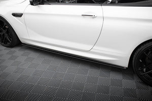 Maxton sideskørter til BMW M6 / 6 M-Pack Coupe / Cabriolet F06 / F13 / F12 – blank sort – billede 2 af 5