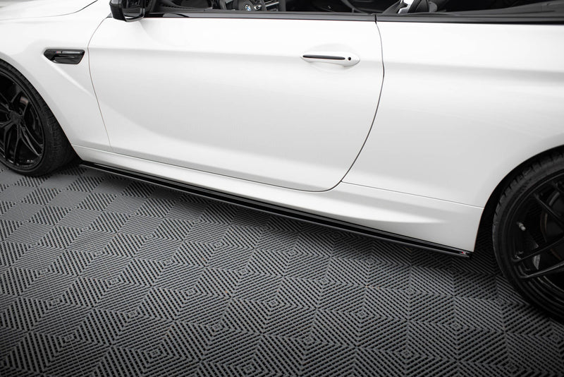 Maxton sideskørter til BMW M6 / 6 M-Pack Coupe / Cabriolet F06 / F13 / F12 – blank sort – billede 2 af 5