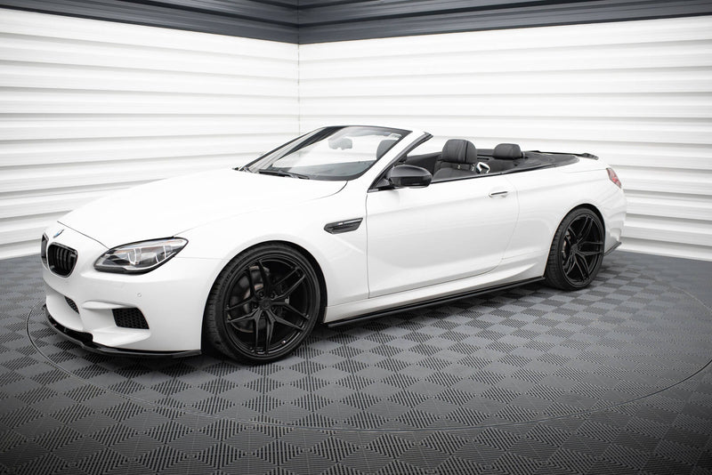Maxton sideskørter til BMW M6 / 6 M-Pack Coupe / Cabriolet F06 / F13 / F12 – blank sort – billede 3 af 5