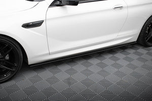Maxton sideskørter til BMW M6 / 6 M-Pack Coupe / Cabriolet F06 / F13 / F12 – blank sort – billede 1 af 5