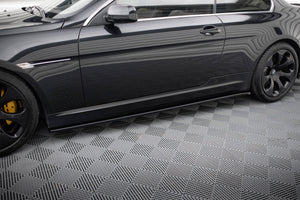 Maxton Side Skirts Diffusers BMW M6 E63 - Gloss Black