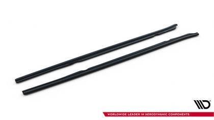 Maxton Side Skirts Diffusers BMW M6 E63 - Gloss Black