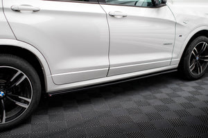 Maxton sideskørter til BMW X3 M-Pack F25 Facelift – blank sort – billede 3 af 6