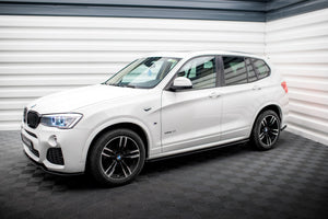 Maxton sideskørter til BMW X3 M-Pack F25 Facelift – blank sort – billede 2 af 6