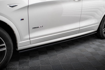 Maxton sideskørter til BMW X3 M-Pack F25 Facelift – blank sort – billede 1 af 6