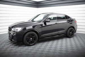 Maxton sideskørter til BMW X4 M-Pack F26 – blank sort – billede 2 af 6