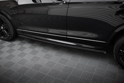 Maxton sideskørter til BMW X4 M-Pack F26 – blank sort – billede 3 af 6