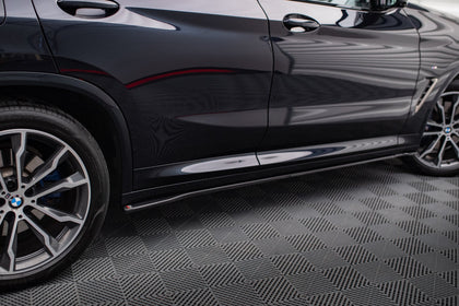 Maxton sideskørter til BMW X4 M-Pack G02 – blank sort – billede 2 af 5