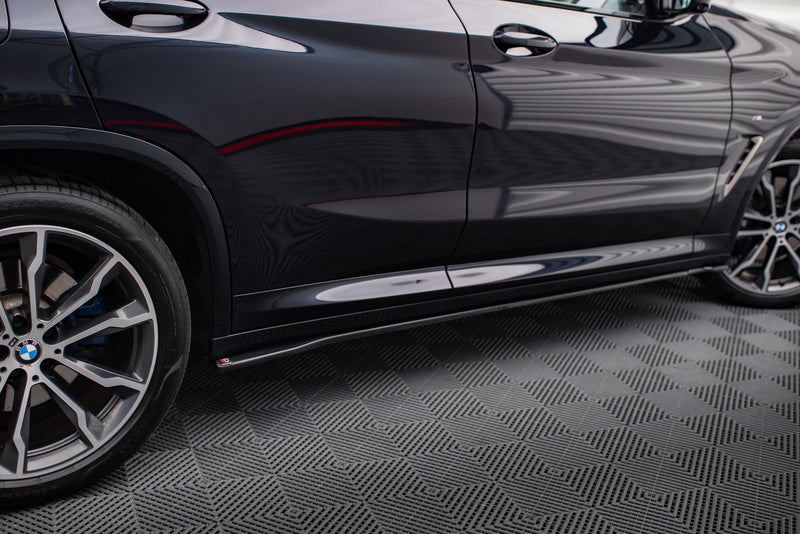 Maxton sideskørter til BMW X4 M-Pack G02 – blank sort – billede 2 af 5