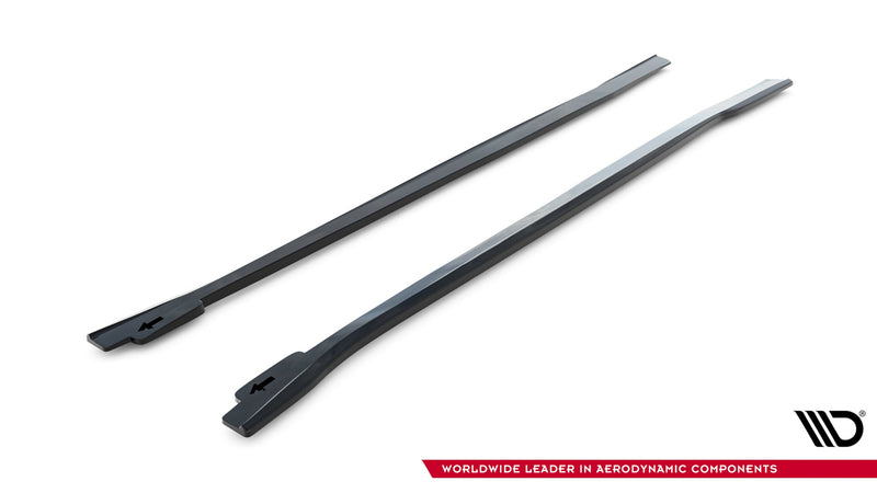 Maxton sideskørter til BMW X5 G05 M-pack – blank sort – billede 5 af 5